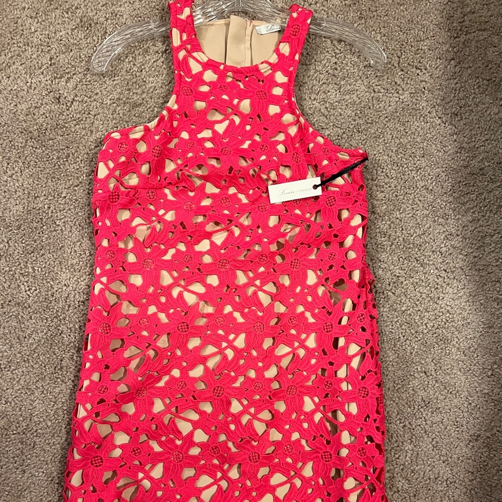 Lovers + friends Magenta Caspian shift dress